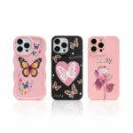 Pochette iphone 13 Normal rose