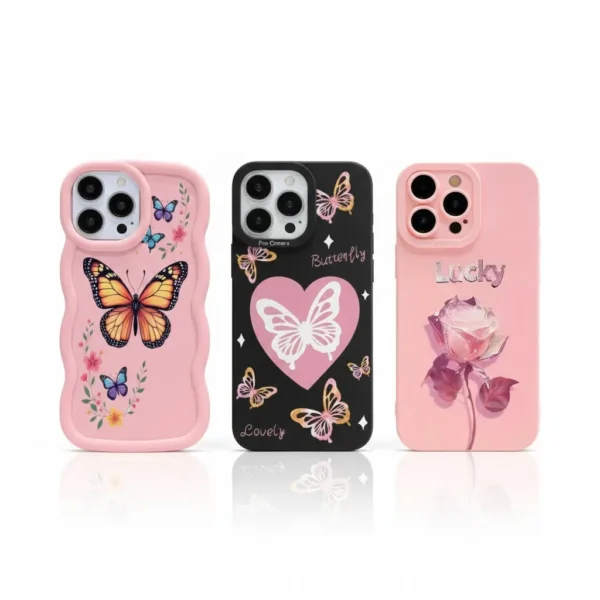 Pochette iphone 13 Normal rose